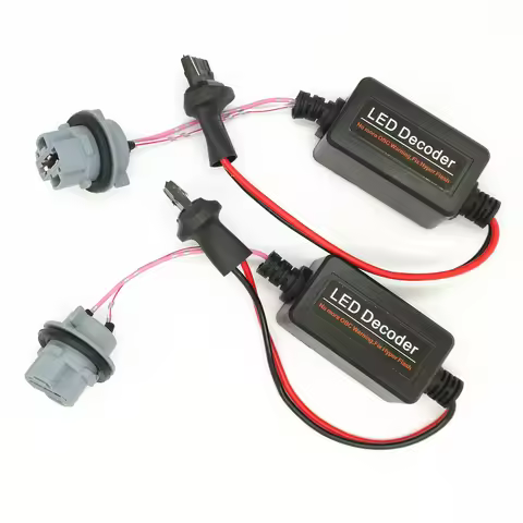 2 PCS 7440 W21W T20 Canbus Error Free Resistor LED Decoder Warning Error Canceller For LED Turn Sign