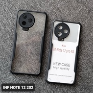 INFINIX NOTE 12 G96 / INFINIX NOTE 12 2023 / INFINIX NOTE 12i / INFINIX NOTE 12 VIP / INFINIX NOTE 12 PRO HARD CASE SHOCKPROOF CASE ARMOR / COVER TRANSPARANA CASING HANDPHONE / CASE HP