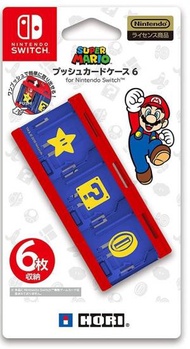 HORI - Switch 推開式便攜遊戲卡盒 6 (Super Mario Bros. Wonder 孖寶兄弟 超級瑪利歐 驚奇)