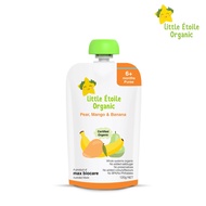 Little Etoile Organic - Pear, Mango & Banana Puree 120g / Suitable for 6 months old baby
