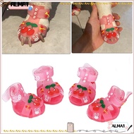 ALMA Pet Shoes, Cool Silicone Pet Jelly Shoes,  Style Multi-Size Breathable Cat Dog Shoes Pet