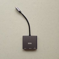 Ataru Smartphone Adapter Hub USB 3.0 + HDMI + USB C