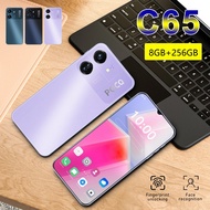 C65 NEW 4G/5G Smartphone 6.7inch Screen 8GB RAM+256GB ROM 6800mAh Android 14.0 Supports Bluetooth Wi