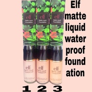 Full coverage Foundation [ELF matte liquid porless waterproof] (40ml)