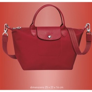 กระเป๋า Longchamp Neo size S สีแดง (ruby) สีคอลเลคชั่นล่าสุด  ขนาด 25*23*16 c.m.