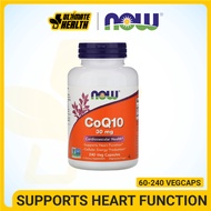 Now Foods CoQ10 With Omega-3, Support Cardiovascular Health & Energy Production, 30mg, 60-240 Veg Ca