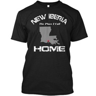 Home Sweet Home New Iberia Fashion Casual T-Shirt Mens