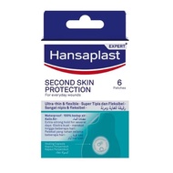 Hansaplast Second Skin Protection Plaster 6S - Cures Wounds Faster / Waterproof / More Flexible