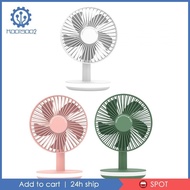[Koolsoo2] Table Fan Personal Fan with Night Lamp USB Battery Powered for Dormitories