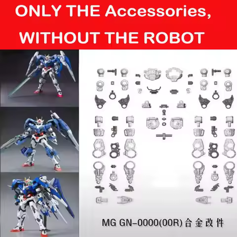 IN STOCK New Frame Upgrade Kit for MG 1/100 00R 00Q 00 GD Alloy Frame Modification Assembly Accessor