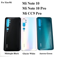 XiaoMi Mi Note 10 / CC9 Pro Back Rear Door Battery Cover Housing Glass For Repair Crack Mi Note10 CC
