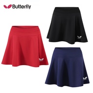 Butterfly table tennis uniform, badminton uniform, women's short skirt pants, sports tennis skirt, anti glare bottom pants, pants skirt