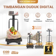 Timbangan Duduk Digital Matrix 100kg 150kg 300kg Ukuran Plat 40*50