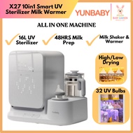 YunBaby X27 10 In 1 Smart UV Sterilizer Milk Warmer