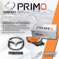 compact primo ผ้าเบรค ก้ามเบรค (หน้า-หลัง) mazda 2 mazda3 skyactiv cx-3 cx-5 มาสด้า สกายแอคทีฟ ซีเอ็
