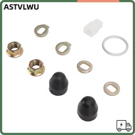 ASTVLWU 1 Set M14 Nuts for E-bikes, Easy Installation Steel Electric Bike Hub Motor Kit, Durable wit