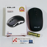Chuột máy tính không dây Eblue EMS816 (Hàng chính hãng - Chất lượng)