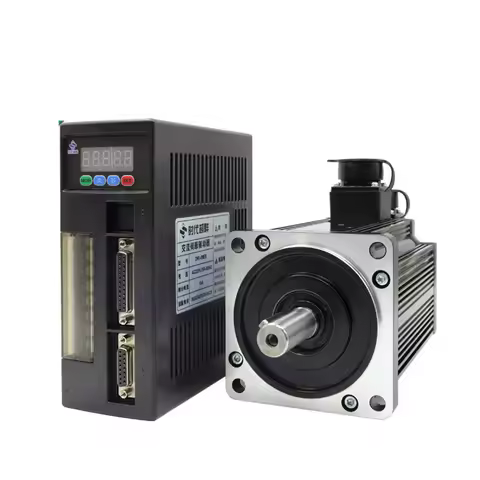 Quality 80ST-M02430 servo motor 80ST with AASD-15A controller 220V AC 750W 2.39N.m AC servo motor