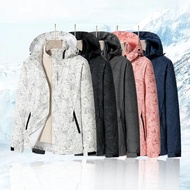 Fashion Couple Men Women Style Three-in-One Windproof Rainproof Warm Spring Autumn Household Workwea