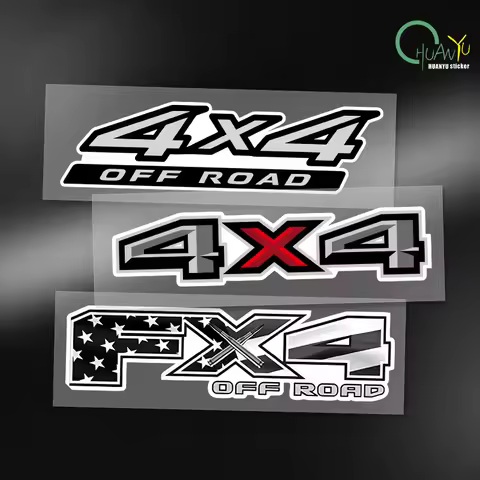 New F-150 New Raptor RAPTOR Car Decal Pull F150 Cargo Box 4X4 FX4 Decoration Modification Car Sticke