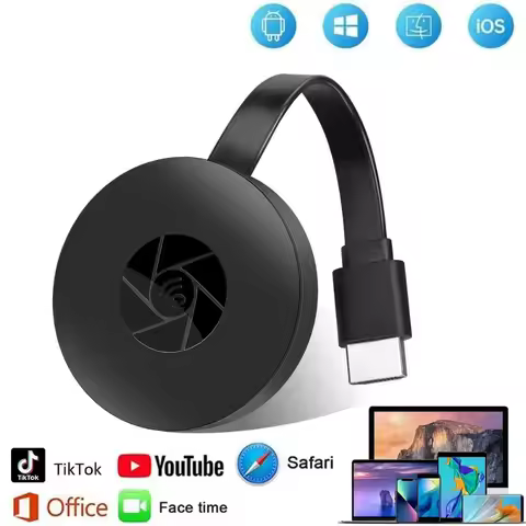 Salange G2 Miracast TV Dongle Wifi Wireless TV Stick Supoort HDMI-Compatible 1080P Mirror Screen Dis
