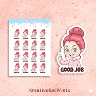 Planner Stickers - GOOD JOB Ms. Hope Sticker