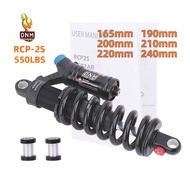 DNM RCP2S Rear Shock Absorber 550LBS Spring Soft Tail 190mm/200mm/210mm/220mm/240mm/265mm For AM/FR/