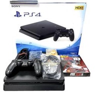 【PS4主機】☆ 95成新 薄型2218A 500G極致黑色 Slim 薄機＋NBA2K18 ☆【中古二手】台中星光電玩