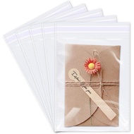 iMailer - 100 Keping - Beg Selofan Plastik Jelas 6" x 9" - Beg Sello Pengedap Sendiri Boleh Ditutup 