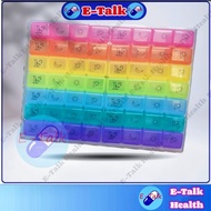 😍E-Talk😍Pill Box Pill Medicine Container Pill Storage medicine organizer Case Holder kotak bekas uba