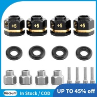 RC Brass Spacers Wheel Hex Hub Extenders for TRX4 TRX6 Wheels Extension Hex Drive Adapter( Thickness