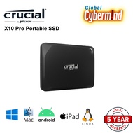Crucial X10 Pro Portable SSD - 5 Years Local Warranty (Brought to you by Global Cybermind)