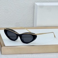 LW40166I European American Luxury Handmade Cat Eye Personality Retro Female Sunglasses Metal Photo P