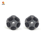 2Pcs 58mm Plastic Omni Wheel for Robot Kit Servo Motor Omni Wheel 14135