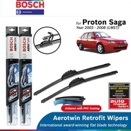 Bosch Aerotwin Retrofit U Hook Wiper Set for Proton Saga LMST (19"/18")