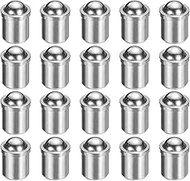 HARFINGTON 20pcs Ball Point Spring Plungers 6x7mm 15N Elasticity Stainless Steel Precision Positioni