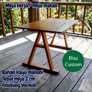 Minimalist Wooden table Work table Study table gaming table Wooden table Writing table model table H