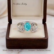 Kai yuan jewelry 獨家訂造設計款
🌊海之系列-乘風破浪🌊
18k白金*乘風破浪*帕拉依巴鑽石戒指
𝐷𝑒𝑠𝑖𝑔𝑛𝑒𝑟 : 𝐾𝑎𝑡ℎ𝑒𝑟𝑖𝑛𝑒 𝐶ℎ𝑒𝑢𝑛𝑔
基本材質：18k白金 天然鑽石