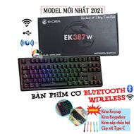 E-dra EK387W RGB LED Wireless Bluetooth Mechanical Keyboard - GENUINE 24T nationwide warranty I Edra