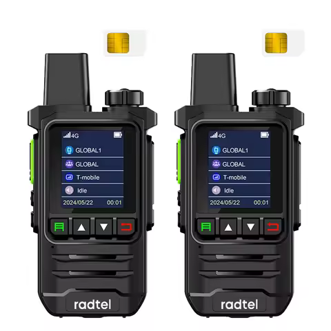 Radtel P6 Poc Radios Unlimited Range, 5000 Miles Above Walkie Talkie Nationwide Handheld Public Netw