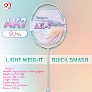 Kumpoo AK-7 Carbon Graphite Badminton Racket for Adults Lightweight 77g High-Stiffness 5U/4U/3U New