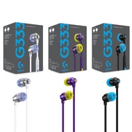 IN EAR HEADSET (หูฟังอินเอียร์) LOGITECH G G333 BUFFY IN-EAR
