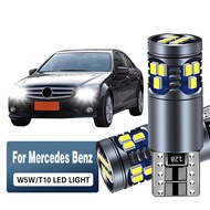 2x For Mercedes Benz C-Class W203 W204 C63 C200 C180 LED Clearance Light Bulb Parking Lamp W5W T10 C