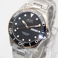 นาฬิกา MIDO Ocean Star 200C Diver's 200 m M042.430.21.051.00 new  หน้าปัดดำ ขอบ pinkgold(ของแท้ รับประกันศูนย์)