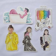 Pretty peeps Sticker Set by @charsiewxhua