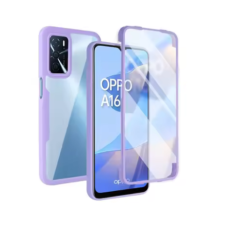 360 Full Body Shockproof Phone Cover For OPPO A96 A76 A36 A54S A55 A16 A16S A54 4G Realme 9i Double 