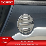 Chrome Tank Cover For Mitsubishi L200 Triton 2006 2007 2008 2009 2010 2011 2012 2013 2014 Accessorie
