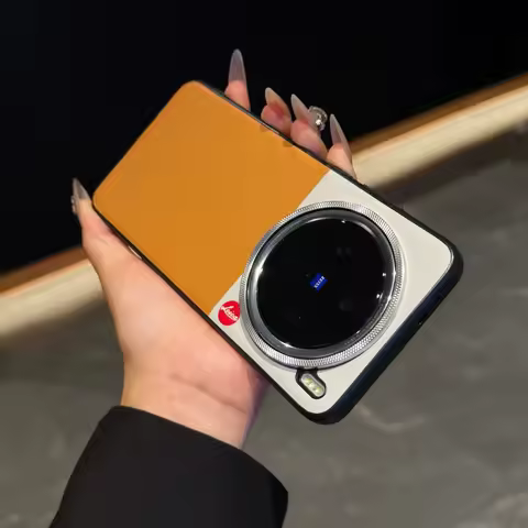 For VIVO X200 Pro Case Luxury PU Leather Skin Color Matching Protective Back Cover Case For VIVO X10