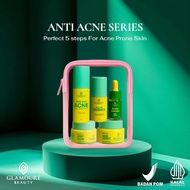 ORIGINAL GLAMOURE SKINCARE BRIGHT NORMAL BRIGHTENING WHITENING SERIES NORMAL PAKET SKINCARE GLAMOR A