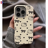 Cute Kitty Cat Bowknot Phone Case For Redmi Note 15 14 Pro Plus 14S 11 K90 K80 Pro Max 5G 4G Fashion